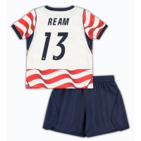 Camiseta Estados Unidos Tim Ream #13 Primera Equipación Replica Mundial 2026 para niños mangas cortas (+ Pantalones cortos)